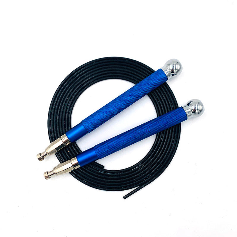 Aluminum Handle Steel Wire Skipping Weight Self-locking Double-bearing Skipping Rope